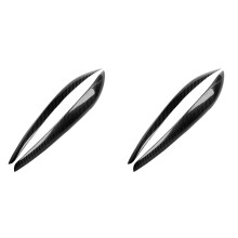 4x Estilo de Coche Faro Cejas PáRpados Pegatinas Embellecedoras para Skyline R34 GTR -T 1999 2000 2001 2002