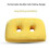 Orthopedic seat cushion for ischial tuberosity and hip support 3