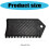 Surfboard Wax Comb NonSlip Wax Scraping Comb Surfboard Scraper Enduring 3