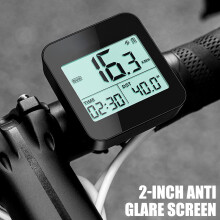 Rechargeable Watertight Cycling Computer Bicycles Speedometer with Combining 2 sets of