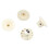 4pcs Plastic Volumes Tone Knobs Speed Control Knobs Electric Guitar Accessory 6