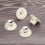 4pcs Plastic Volumes Tone Knobs Speed Control Knobs Electric Guitar Accessory 9
