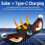 Suction Cup Blinking Solar Car Window Warning Light, Dynamic Multi-Mode LED Safety Light, Red Yellow White 5