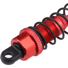 4x mit MetallöL GefüLlter Vorderer und Hinterer StoßDäMpfer für 1/12 12428 12423 RC Car Crawler Upgrade-Teil, Rot