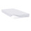 (Cot, White) Belledorm Jersey Cotton Fitted Sheet 1