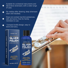 100ml Silver and Silver Plated Instrument Polish Maintains Shine Long Lasting