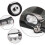 Universal LED Strip Light Mounting Brackets Pair, Self-Adhesive Clip Holders for Flexible Light Strips, Plastic, White 4