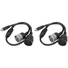 2X 9-Poliger und 14-Poliger Bagger-Split-Connect-CA3-Servicekabel-Kommunikationsdiagnoseadapter für CAT ET-3 457-6114 317-7485