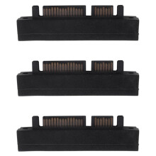 3X Angle Droit 90 Degrés Sff-8482 Sas 22 Broches à 7 Broches + 15 Broches Disque Dur Drive Adaptateur