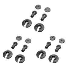 3X StoßDäMpfer Kolbendeck AnhäNger EA1029 für JLB Racing CHEETAH 11101 21101 J3 SPEED 1/10 RC Autoteile Zubehör