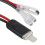 2 Pack Universal H1 Conversion Bulb Harness Wire Plug Adapters, Power Connector Cables for Car Headlight Retrofit Use 4