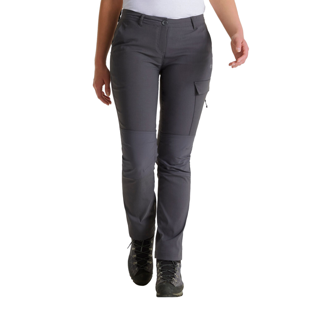Craghoppers (16 Uk L, Graphite) Womens/Ladies Kiwi Pro Expedition Trousers