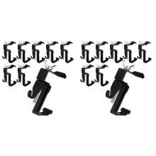 Mount Brick Without Drilling, 16PCS Adjustable Brick Hangers No Drill Outdoor, Wall Hanging Hooks Brick Hanger