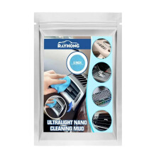 Gel nettoyant pour voiture, pâte à modeler universelle pour l'intérieur et le nettoyage des claviers O4D0