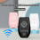 SUSUchens Remote Control, Quick Response, Rechargeable, Bluetooth-compatible with Black Selfie Stick, Shutter Release for Home 1