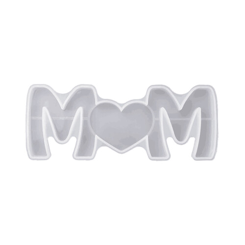 Καλούπι Σιλικόνης Diy Celebration Activ Σιλικόνης Love & Mom Ρητίνη Casting Καλούπι για Δώρο