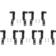 2X LED Licht Pod Metall Motor Hauben Halterung Kit / Graben Hauben Lichthalterungen für Tacoma 2005-2015