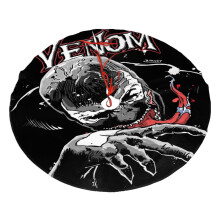 Falda para árbol de Navidad Monster Venom, suave y divertida, collar para árbol de Navidad estilo granja, decoración navideña navideña de 91 cm