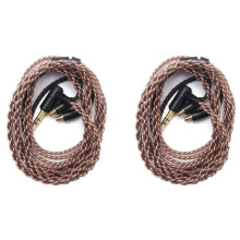 2X A2Dc Connecteur Câble en Cuivre Pur pour Casque Ath Cks1100 E40 E50 E70 Ls200 Ls300 Ls400 Ckr90 Ckr100 Ls50 Ls70 Ecouteurs