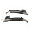 Sequential LED Rearview Mirror Turn Signal Light Covers for A4 B8, Pair, Translucent Black, Replacement Indicator Lenses 3