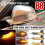 Sequential LED Rearview Mirror Turn Signal Light Covers for A4 B8, Pair, Translucent Black, Replacement Indicator Lenses 4