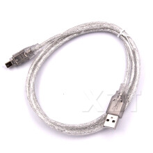 USB2.0 till IEEE1394 Firewire 4-stifts förlängningskabel (1,2 meter) för digitalkamera eller videokamera