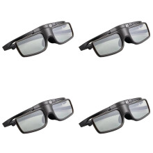 4X Active Shutter 3D-Brille für TW5700/5400/5600/930 für , für 3D-TV, Wiederaufladbarer -RF-Projektor