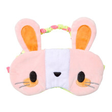 Claire's Girls Faux Fur Bunny Fuzzy Sleep maska na oči, pro všechny typy pleti