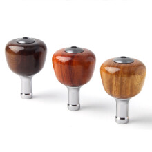 Reel Rocker Arm Wooden Fishing Reel Knob Handle Arm Fishing Wheel Handle Rosewood Trumpet
