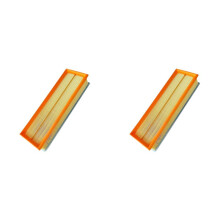 2X Élément de Nettoyage de Filtre à Air de Voiture 13718570043 pour Filtre D'Admission de Moteur pour  F10 F11 F25 F26 F15 518d 520d X3 X4 X5 25d