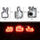 Car Interactive Finger Light, Multi-Function Anti-Rear Collision Warning Light, Thumbs Up Gesture, Safe Driving Accessory 2