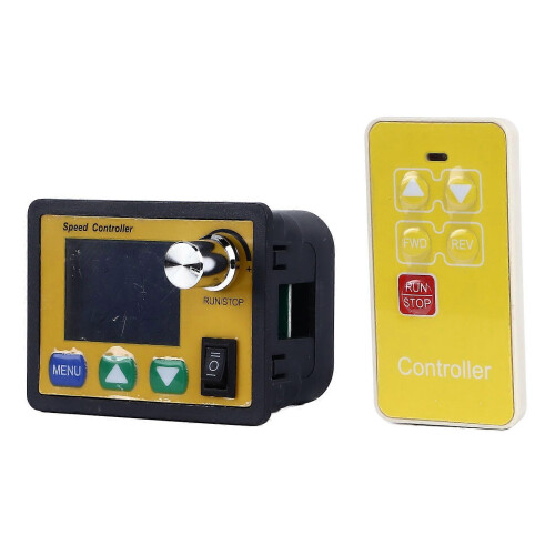 Régulateur de vitesse pour moteur CC, écran LCD, bouton de réglage, 6-55 V CC 2