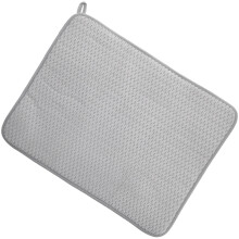 Alfombrilla de secado de microfibra para platos, tapete de secado para vajilla de cocina, tapete de secado absorbente de agua.