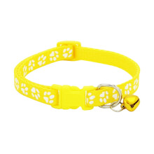 Hundehalsbånd med bjelle Justerbare hundehalsbånd for små og mellomstore hunder Tisper Hanner Klassisk valpehalsbånd Gutt Jente