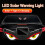 Suction Cup Blinking Solar Car Window Warning Light, Dynamic Multi-Mode LED Safety Light, Red Yellow White 2