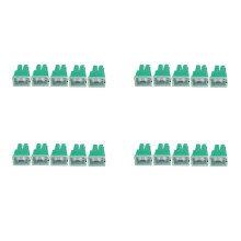 20 x Green 40A Female Plug in Blade Cartridge PAL Fuse for Car