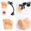 Manicure Tool Practice Fake Foot Model Soft Silicone Prosthetic Nail Training 2
