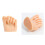 Manicure Tool Practice Fake Foot Model Soft Silicone Prosthetic Nail Training 7