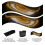 Ultra-Thin Waterproof Flexible LED Matrix Display Screen Set, 2 Pack 16 x 32 USB Car Light Panels for Windscreen Display 2