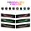Ultra-Thin Waterproof Flexible LED Matrix Display Screen Set, 2 Pack 16 x 32 USB Car Light Panels for Windscreen Display 3