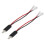 2 Pack Universal H1 Conversion Bulb Harness Wire Plug Adapters, Power Connector Cables for Car Headlight Retrofit Use 2
