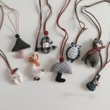 Lovely Cartoon Dolls Animal Neck Chain Necklace For Girl Casual and Formal Wear owl