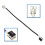 2 Universal D3 HID Socket Adapter Cables, Bulb Wire Connectors for Headlight Conversion, Durable Replacement Wiring Set 5