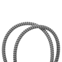 1/4in Straight to Right Angle Guitar Lead Instrument Cable Noiseless Sound Lead 50cm