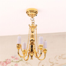Living Room Ceiling Lamp Furniture Dollhouses Miniature Pretend Play Accessories
