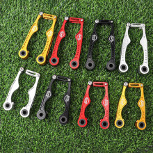 Aluminum Alloy Folding Bicycles V Brake Clamp Bicycles Accessory Easy to Black Long arm