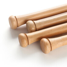 Wood Baseball Bat 18 Inch Wooden Baseball Softball Bat Unfinished Baseball Bat