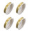 4X Coloured Brass Wire Gold 9M x 0.5mm 1