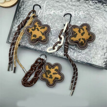 Braided Rope Bag Charm Keychain Hanging Pendant Fashion Handbag Accessories  B