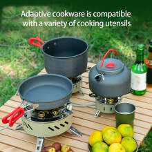 Compacts Durability Camp Stove Survival Furnaces Windproofed Hiking Five core furnace